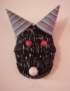 Catie Olson, mask