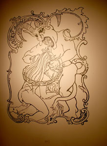 Jeriah Hildwine and Stephanie Burke, mural
