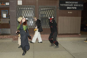 Krampus procession. Photo by Rob Karlic