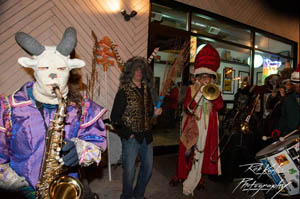Gathering at Maria's Packaged Goods, with Environmental Encroachment performing