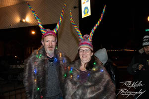 Revelers at Maria's