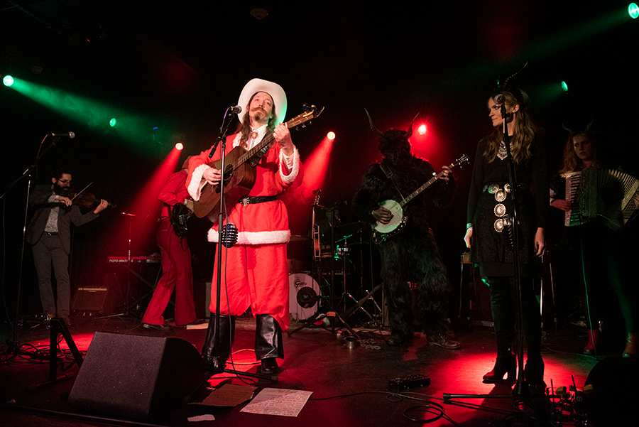 Wild Earp and the Free For Alls performing Krampusnacht 2021