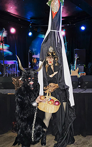 Krampus and Perchta