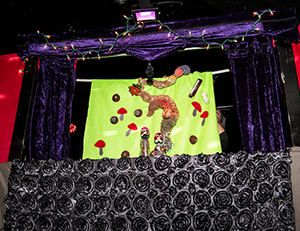 MEoW puppet show scene: the guts of Krampus